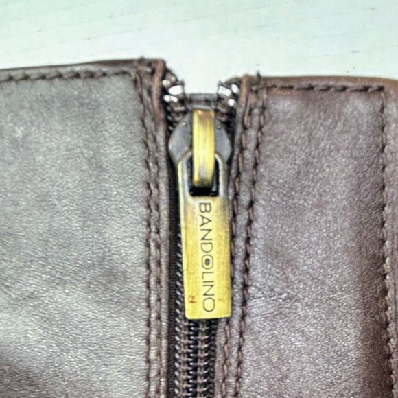 Bandolino B Dulla Riding Boots Leather Knee High Horsebit Brown Equestrian 10 - Picture 9 of 16